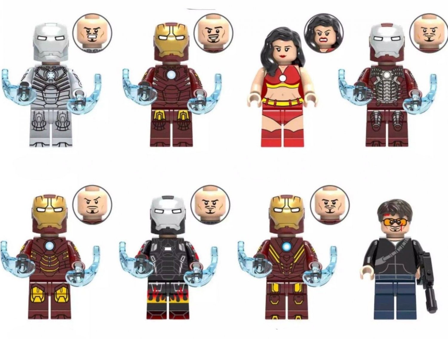 lego iron man dancing