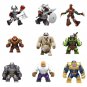 Thanos Hulk Groot Ares Batman Skaar Hulk Lego Big Figure Compatible