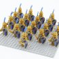21pcs Roman Emperor Guards Army Lego Medival Knights Trooper Compatible