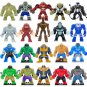 Suphero Hulk Ironman Groot Gorilla Venom Crocodile Juggernaut Lego Compatible