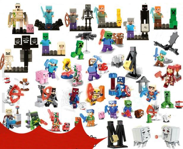 sl toys minecraft minifigures