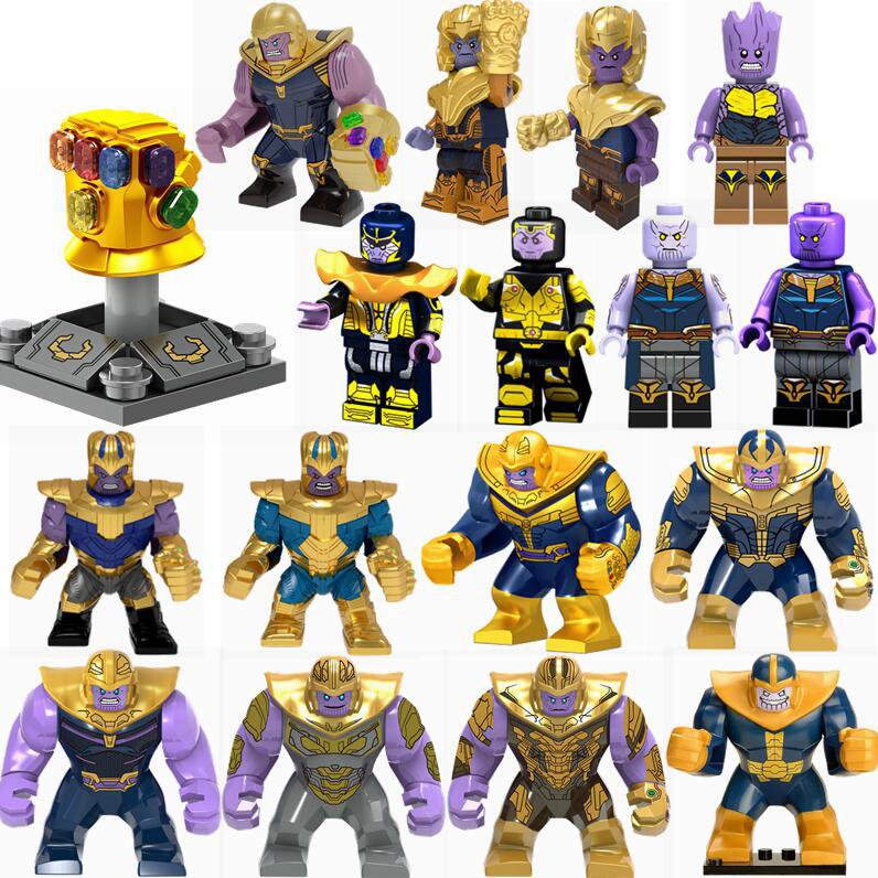 all lego marvel big figs