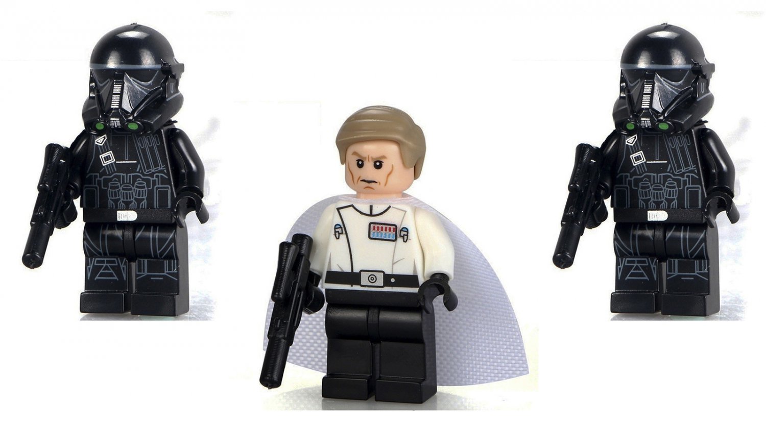 Star Wars Orson Krennic Black Death Clone Trooper Minifigures Compatible ego
