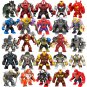 Batman Hulk Ironman Black Panther Spiderman Toxin Obsidian Venom Thanos Big Figs
