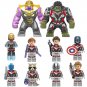 10pcs Evengers Endgame Superhero Minifigures Lego Fit