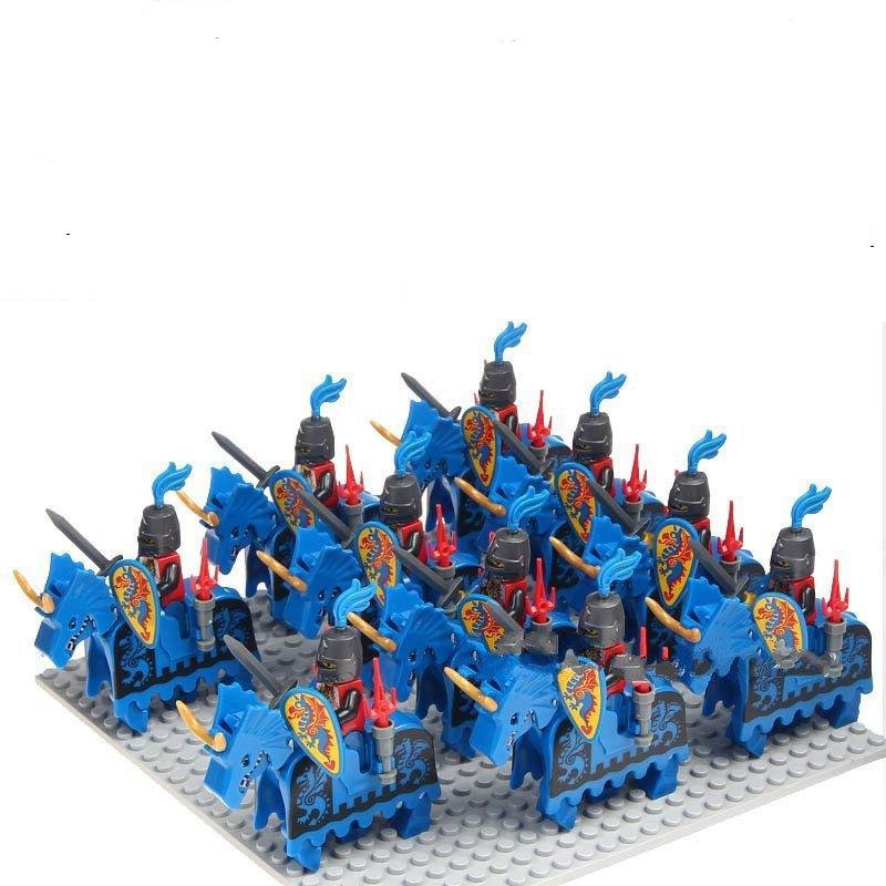 lego knights procession