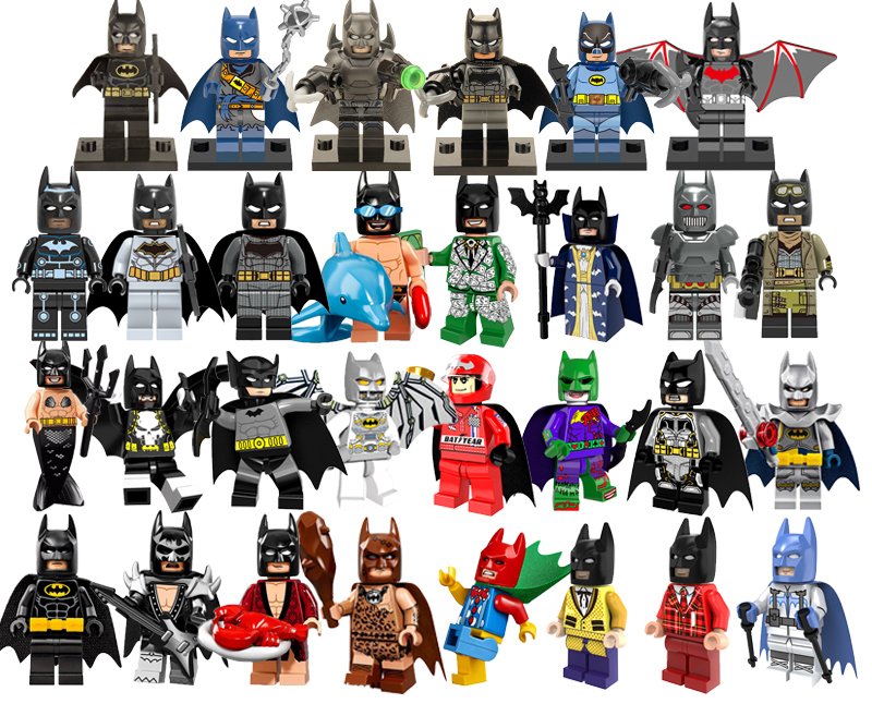 2020 Batman Minifigures Dc Superhero Lego Minifigures Compatible