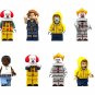 8pcs DC Superhero Joker Minifigures Lego Superhero Minifigures Fit