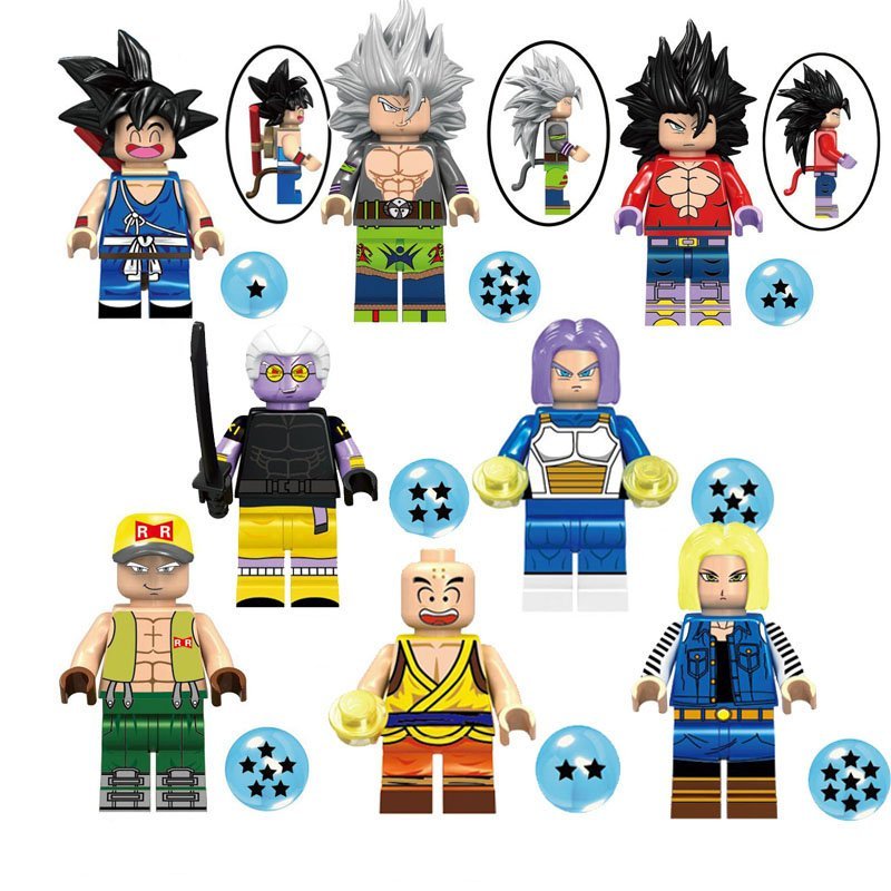 dragon ball minifigures