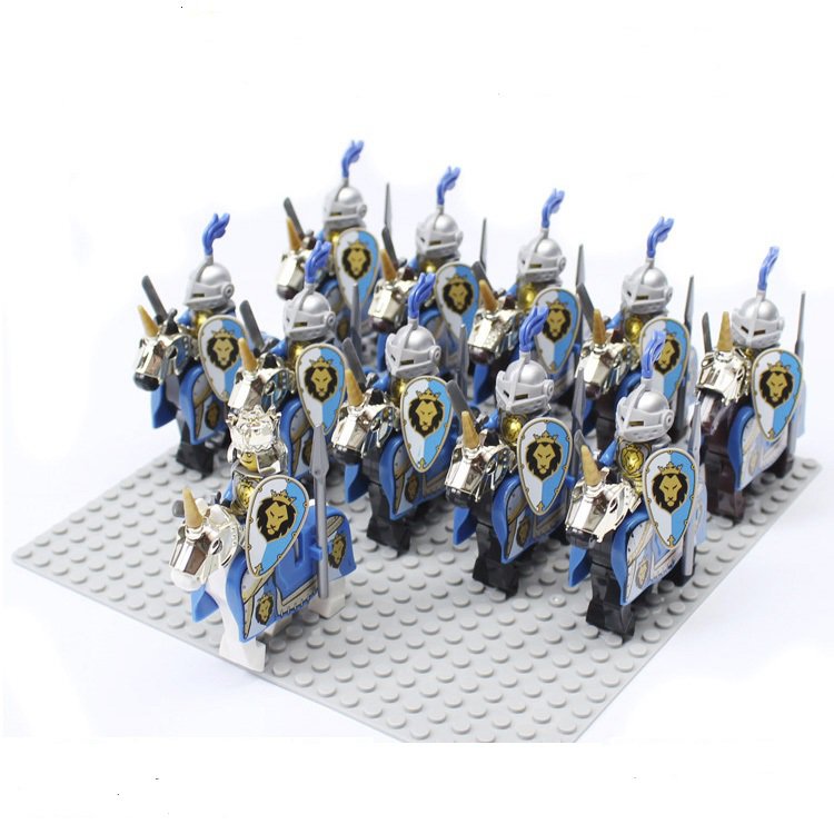 Lego blue 2024 lion knights