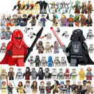 All Star Wars Minifigures Darth Vader Clone Trooper Lego Minifigures Compatible