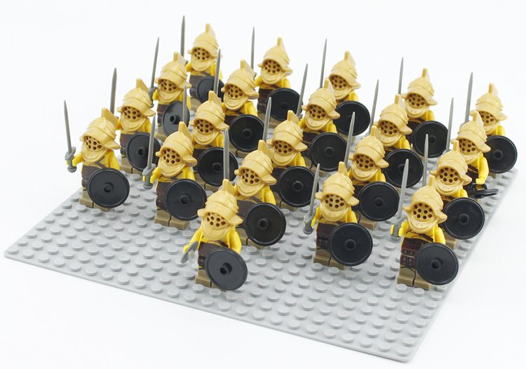 Gladiator Trooper Medieval Knights Compatible Lego Minifigures