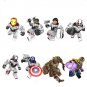Groot Antman Captain America Thanos War Machine Hulk Thor Superhero Big Figures
