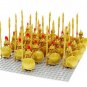 Series 2 Spartan Warrior Soldiers Lego Minifigures Compatible Toys