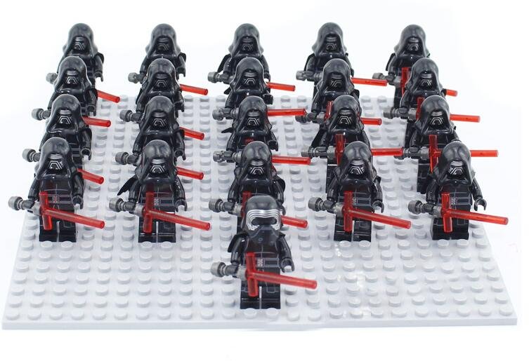 21pcs Star Was Kylo Ren Trooper Lego Minifigures Compatible Building Toys