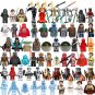 61pcs Mandlorian Clone Trooper Ewok Village Baby Yoda Leila Battle Droid R2D2 Minifigures