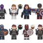 2020 Falcon Black Widow Zemo Taskmaster USSR Captain Lego Minifigures Compatible