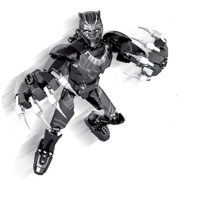 black panther lego toy