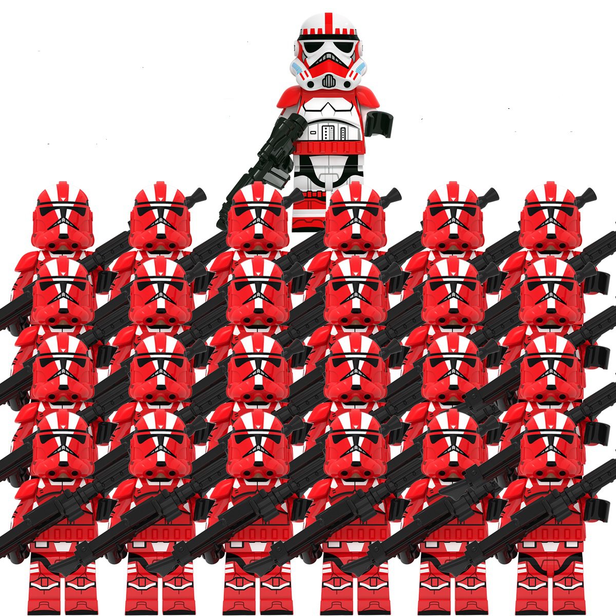 25ps Star Wars Imperial Clone Trooper Fit Lego Clone Trooper