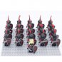 21pcs Medieval King Red Dragon Guards Soldiers Lego Compatible Gift Idea