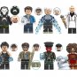 8pcs Tony Stark Crossbone Pete Paker Kingpin Red Skull Quicksilver Dwarf Minifigures