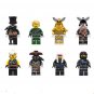 Ninjago Iron Baron Iloyd Master of the Golden Dragon Chew Toy Wu Harumi Nya Muzzle Minifigures