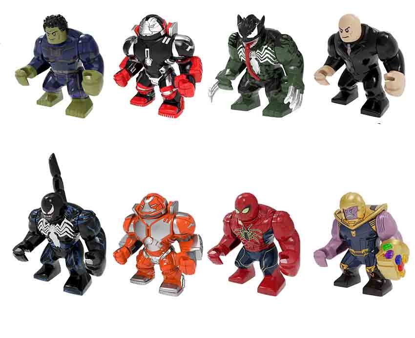 2020 venom hulk ironman war machine thanos spiderman big figures