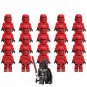 21pcs Red Sith Troopers Battle Pack Lego Minifigures Compatible Building Toy