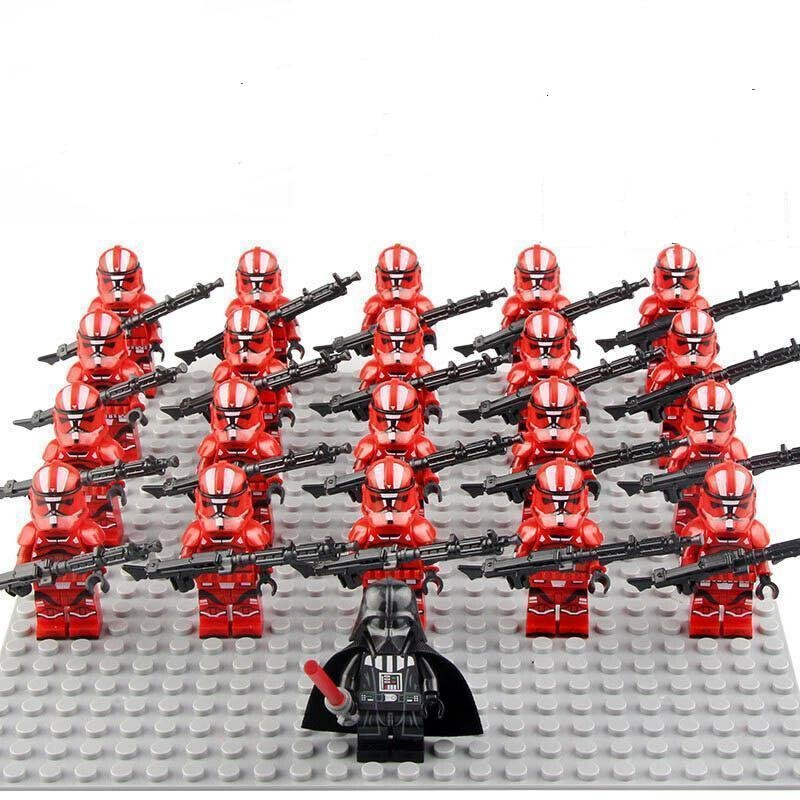 Star Wars Darth Vader Red Fist Hemosiderosis Corps Minifigures Army