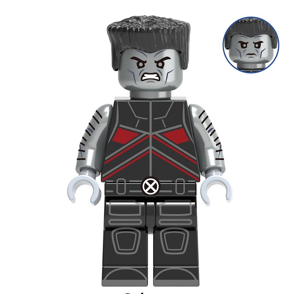 Custom X Men Colossus Minifigure