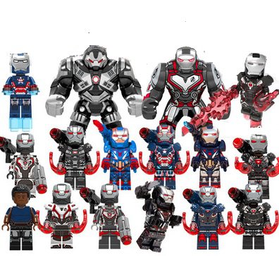 All Mavel Avengers War Machine Minifigures Big Figures Building Toys