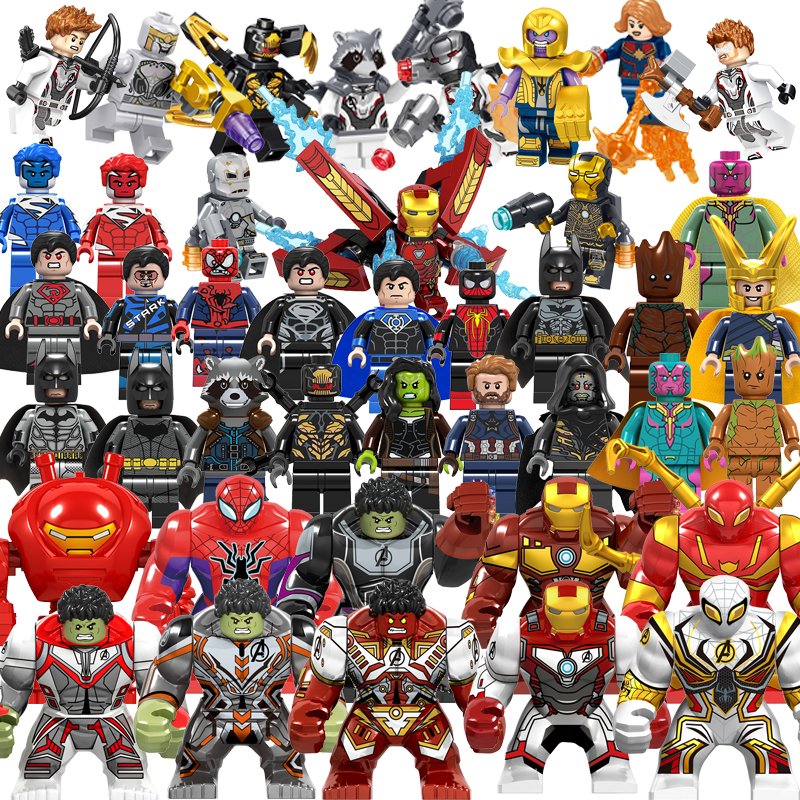 All DC Comics Superhero Minifigures Compatible Lego Bricks