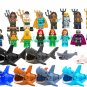 All Aquaman Merla Shark Minifigures Compatible Lego