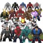 18pcs Universe Superhero Big Figures Fit Lego Deadpool Ironman Thor Hulk Spiderman Groot
