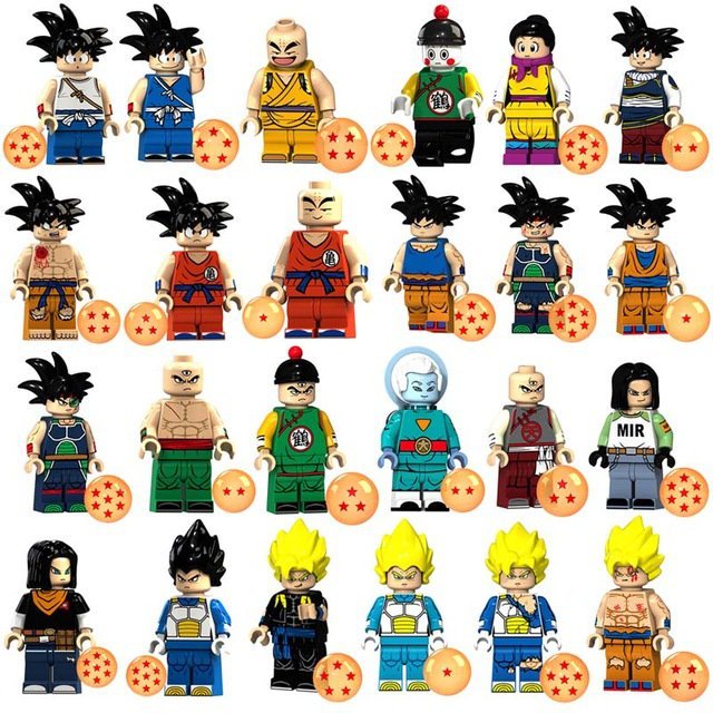 dragon ball minifigures