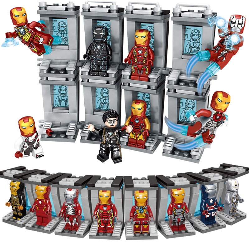 lego iron man armory walmart