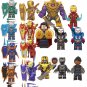 Avengers Ironman Thanos Black Panther Doctor Strange War Machine Shuri Minifigures Fit Lego