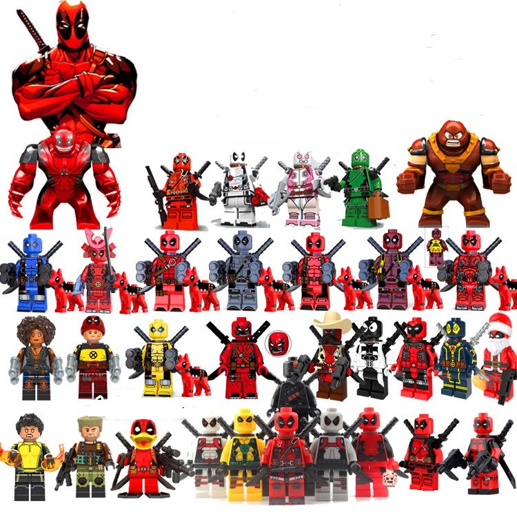 All Deadpool Minifigures Fit Lego