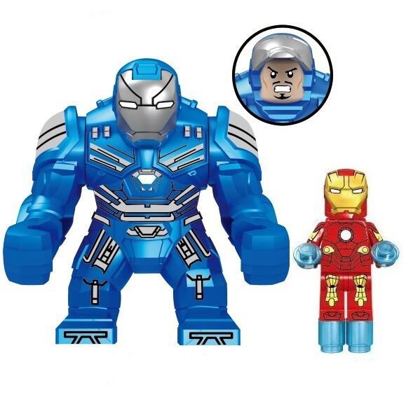 Custom Ironman MK10 Big Figure Comaptible Lego