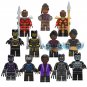 12pcs Black Panther Okeye Suri Erick Minifigures