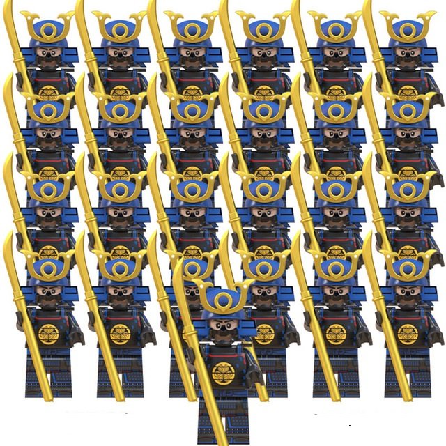 25pcs Warriors Army Minifigures