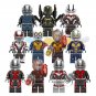 11pcs Antman Wasp Minifigures Superhero Fit Lego Antman Final Battle