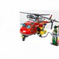 City Firefight Station Rescue Team Helicopter Building Toy