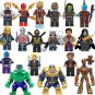 Every Minifigures Ironman Hulk Spiderman Thanos Guardians of the Galaxy Minifigures
