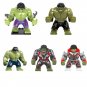 5pcs Indredible Hulk Big Figures