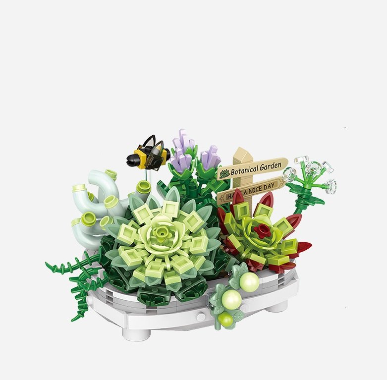 IDEAS Succeluent Plant Set Compatible Lego Bricks
