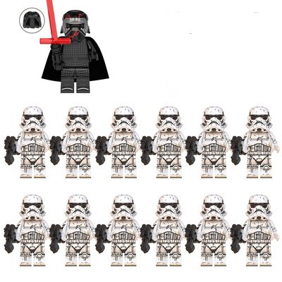 13pcs Star Wars Kylo Ren Stormtrooper Compatible Lego Stormtrooper