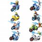 8pcs Ironman Riding Motorbike Minifigures Cool Building Toys