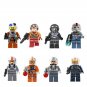 8pcs Star Wars X Wing Clone Y Wing Tie Naboo Pilot At at Driver Minifigures