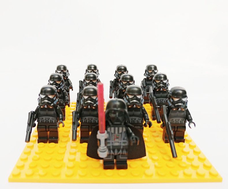 13pcs Star Wars Darth Vader Shadow Clone Trooper Minifigures